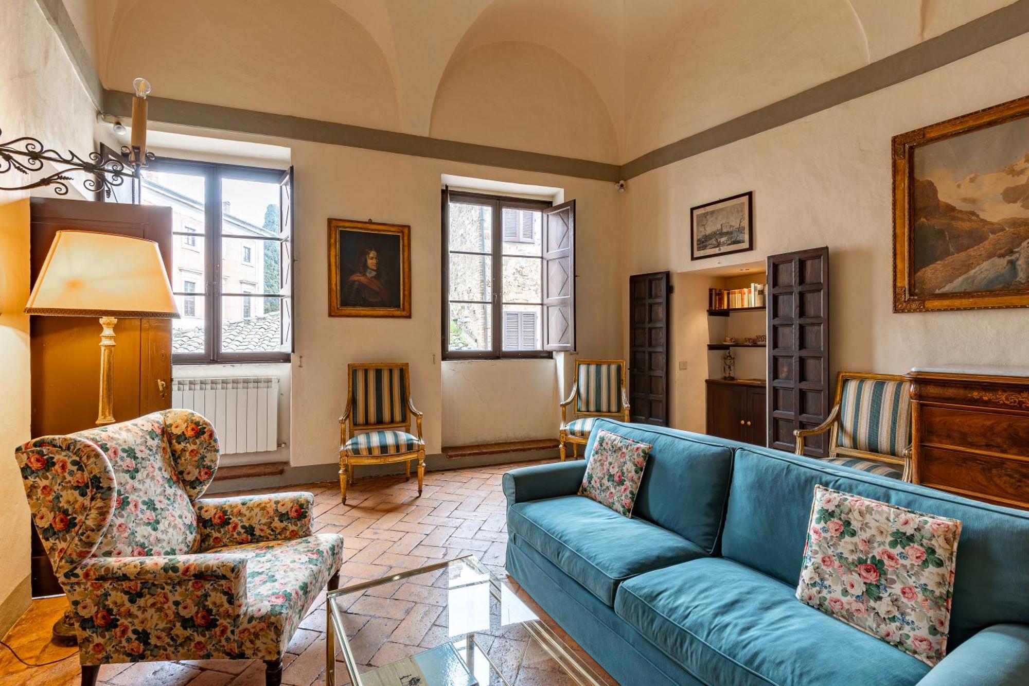 Apartament Palazzo Costanti - A 8 Minuti Dalle Terme San Quirico dʼOrcia Zewnętrze zdjęcie