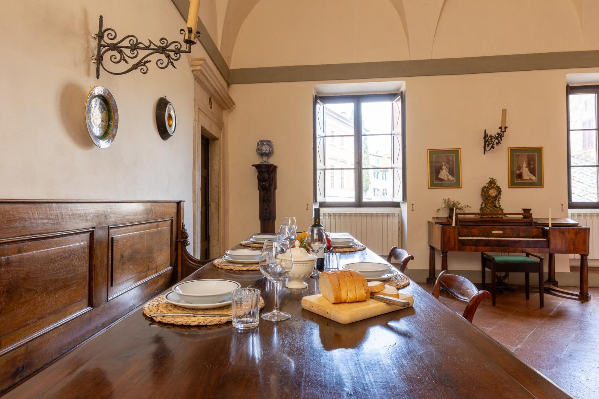 Apartament Palazzo Costanti - A 8 Minuti Dalle Terme San Quirico dʼOrcia Zewnętrze zdjęcie