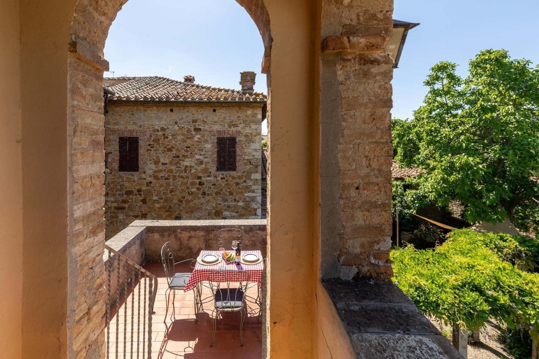 Apartament Palazzo Costanti - A 8 Minuti Dalle Terme San Quirico dʼOrcia Zewnętrze zdjęcie