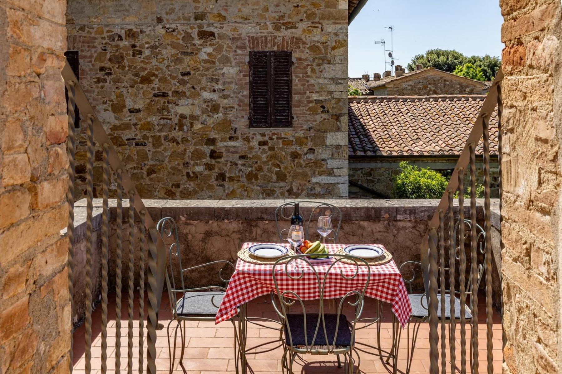 Apartament Palazzo Costanti - A 8 Minuti Dalle Terme San Quirico dʼOrcia Zewnętrze zdjęcie